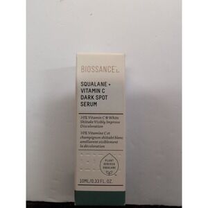 Biossance Squalane + Vitamin C Dark Spot Serum 1.01 fl oz New In Box